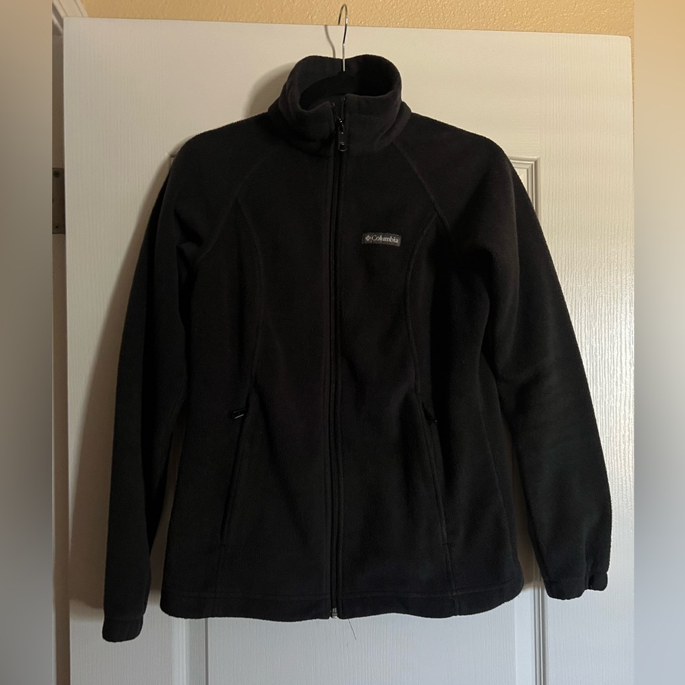 Columbia Black  Benton Fleece Jacket
